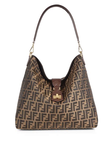 fendi zucca small hobo bag|zucca handbags for sale.